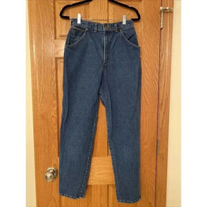Vintage 80's French Navy Womens Mom Jeans Size 12